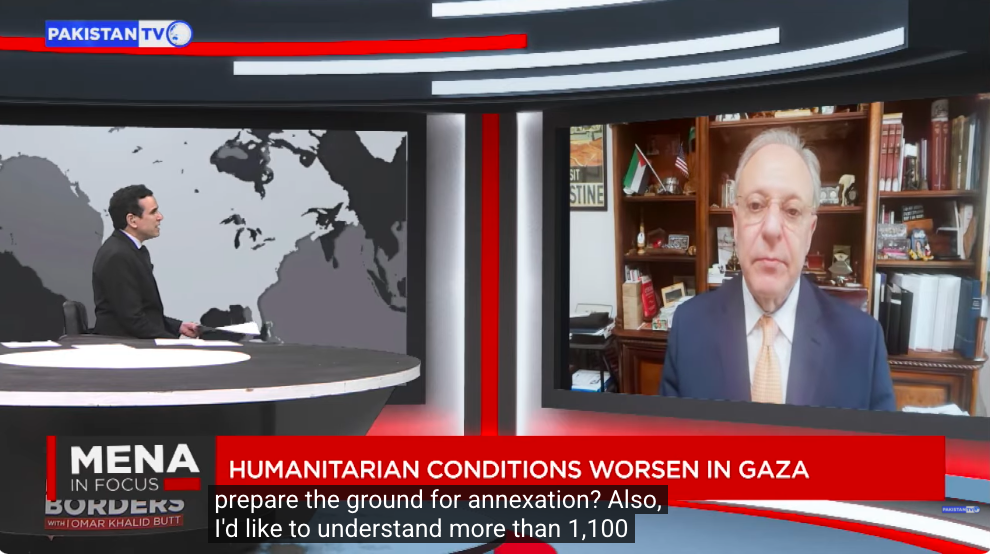 dr bishara bahbah interview peace palestine trump united states